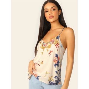 MOD Boutique Botanical Print Cami Tank Top